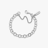 Forged Link Charm Bracelet