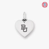 Baylor University Small Heart Charm