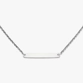 Engravable Horizon Necklace