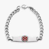Enameled Medical Alert Bracelet