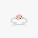Enamel Mini Flower Ring