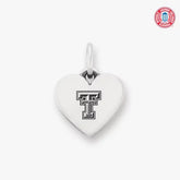 Texas Tech University Small Heart Charm