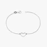 Petite Heart Link Bracelet