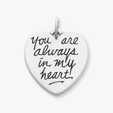 You Are Always in My Heart Charm