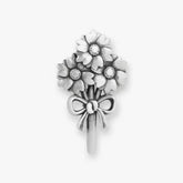 Bouquet with Bow Pendant