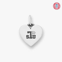 Texas Southern University Small Heart Charm
