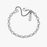Medium Twist Charm Bracelet
