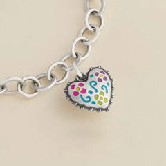 Enamel Consuela Heart Charm