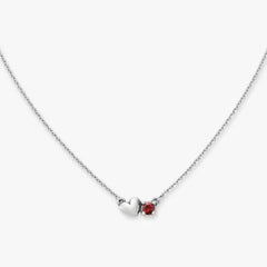 Wrapped Up in Love Birthstone Necklace