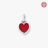 Enamel University of Arkansas Connected Hearts Charm