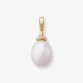 Teardrop Cultured Pearl Pendant