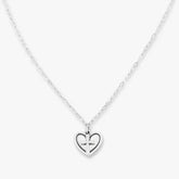 Heart and Cross Necklace