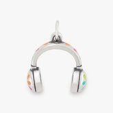 Enamel Love My Headphones Charm