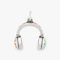 Enamel Love My Headphones Charm
