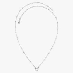 Delicate Heart Beaded Necklace