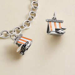 Enamel Whataburger Original A-Frame Charm