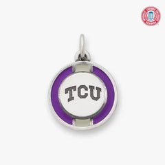 Enamel Texas Christian University School Spirit Charm