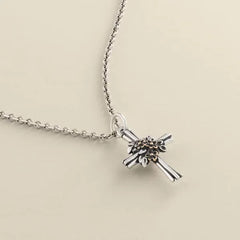 Growing in Faith Cross Charm