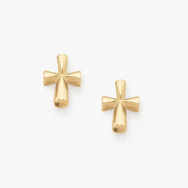St. Teresa Cross Studs