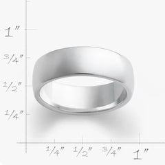 Wide Athena Wedding Ring