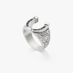 Western Horseshoe Ring