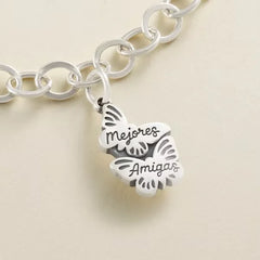Mejores Amigas Butterfly Charm