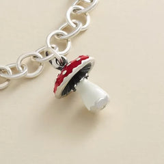 Enamel Mushroom Charm