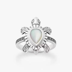 Turtle Gemstone Ring