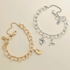 Connected Hearts Charm Bracelet