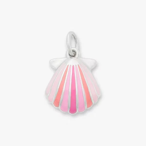 Enamel Seashell Charm