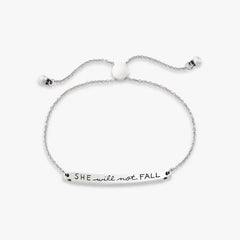 God is Within Her Slider Bracelet