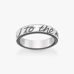 To the Moon and Back Ring
