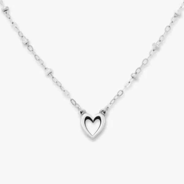 Delicate Heart Beaded Necklace