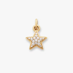Pave Diamond Star Pendant