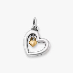 Petite Heart of Gold Charm