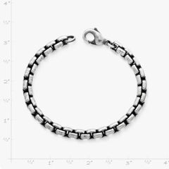 Rustic Box Link Bracelet