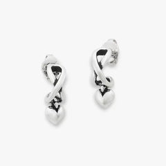 Delicate Infinite Love Hoops