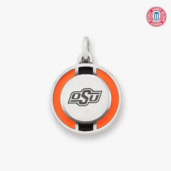 Enamel Oklahoma State University School Spirit Charm