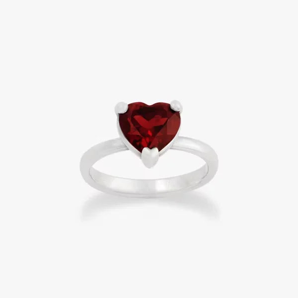 Heart Gemstone Ring