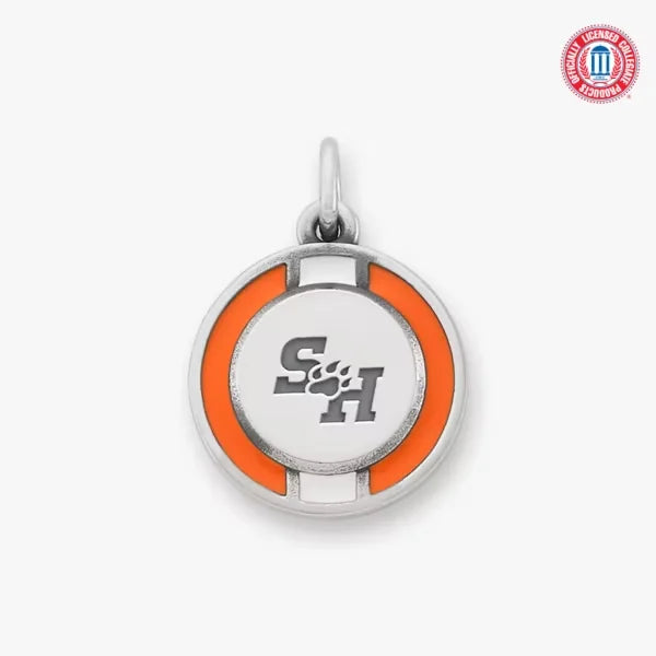 Enamel Sam Houston State University School Spirit Charm