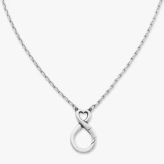 Endless Love Changeable Charm Holder Necklace