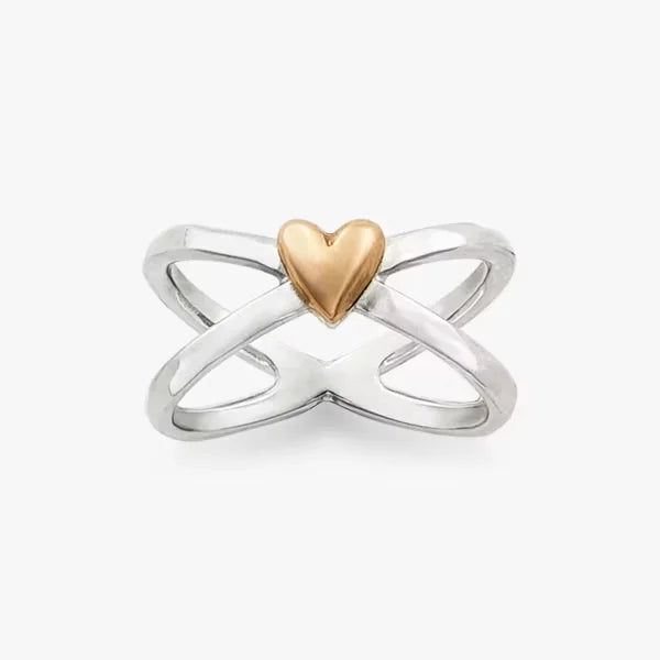 Cross Your Heart Ring