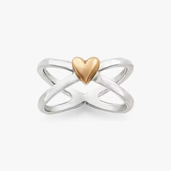 Cross Your Heart Ring