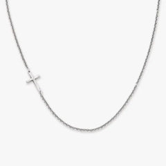 Horizon Cross Necklace