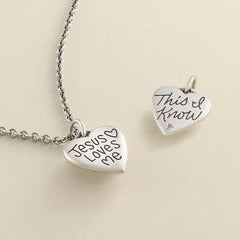 Jesus Love Me Charm