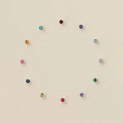 Birthstone Studs