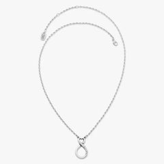 Endless Love Changeable Charm Holder Necklace