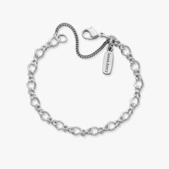 Medium Twist Charm Bracelet