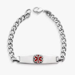 Enameled Medical Alert Bracelet