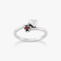 Wrapped Up in Love Gemstone Ring